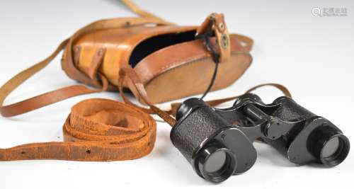 Carl Zeiss Jena 8x30 binoculars, in original leather case