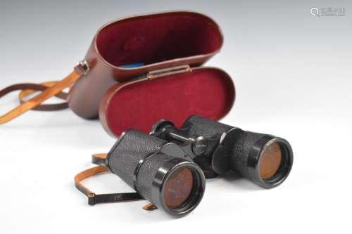 Carl Zeiss Jena Binoctem 7x50 binoculars, in original case