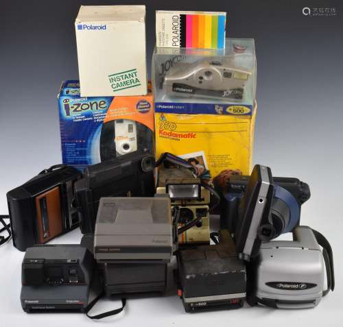 Polaroid and other instant cameras to include Polavision, Po...