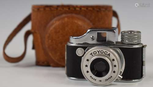 Miniature Toyoca Japanese novelty camera to take 16mm film, ...