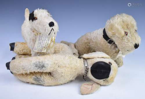 Three animal Teddy bears comprising Chad Valley West Highlan...