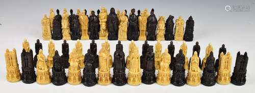 Two Studio Anne Carlton chess sets Canterbury Cathedral and ...