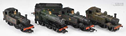 Four Hornby, Mainline and Airfix 00 gauge model railway loco...