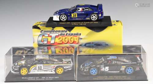 Three Fly Car Model model slot racing cars comprising Saleen...