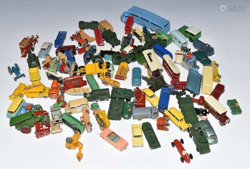 Approximately 100 Matchbox Lesney 1-75 series diecast model ...