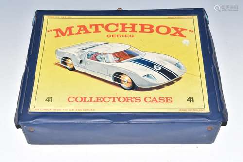 Matchbox Series Collectors Case 41 containing 48 diecast mod...