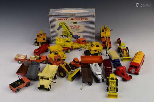 Twenty three Dinky Toys and Dinky Supertoys diecast model co...