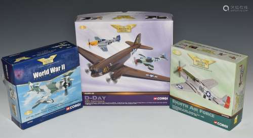 Three Corgi The Aviation Archive 1:144 and 1:72 scale diecas...
