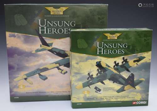 Two Corgi The Aviation Archive Unsung Heroes 1:144 scale die...