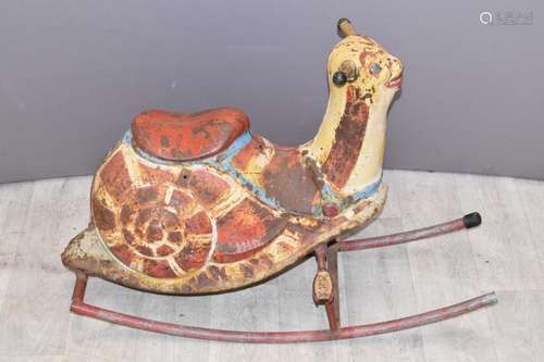 Mobo rocking snail, height 54cm