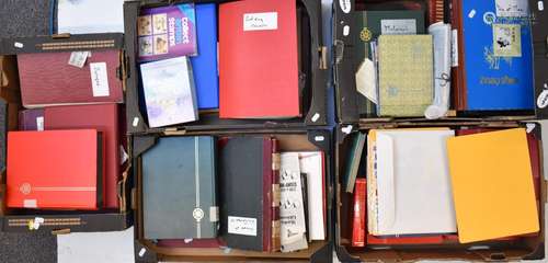 A very large mint and used GB and world stamps collection in...