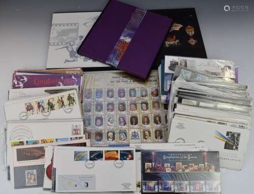 A collection of GB presentation packs and first day covers t...