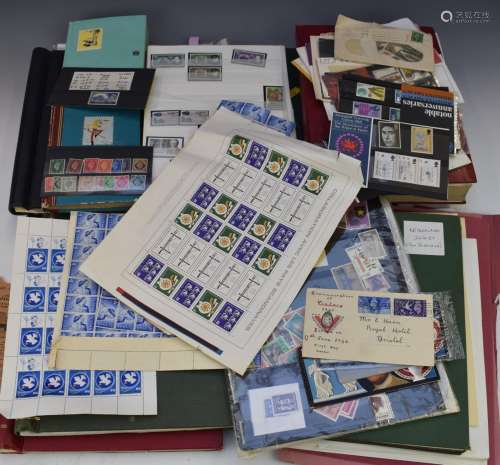 A collection of GB and world stamps in stockbooks and albums...