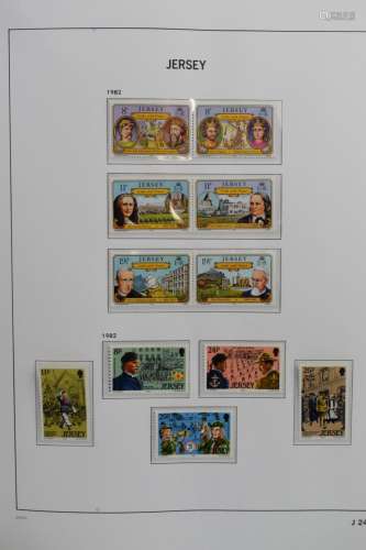 A mint collection of Channel Islands, Guernsey, Alderney, Je...