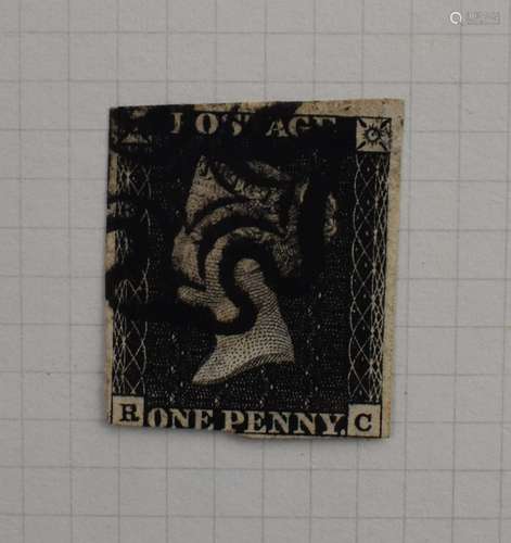 GB stamp collection from Queen Victoria 1d black (poor) to 2...