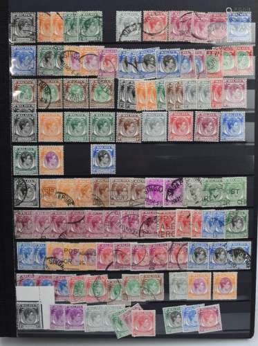 Malaya/Singapore stamp collection, mint and used, from King ...