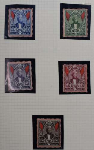 GB Commonwealth Zanzibar stamp collection in two albums, fro...