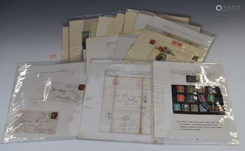 GB and world stamps and postal history from early pre-stamp ...