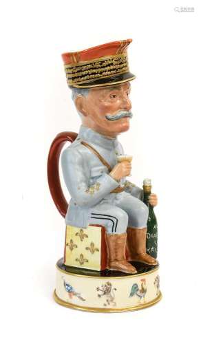 A Wilkinson Pottery Allied Commander Character Jug, circa 19...