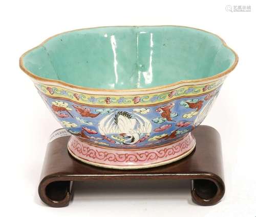 A Chinese Porcelain Bowl, Tongzhi reign mark and probably of...