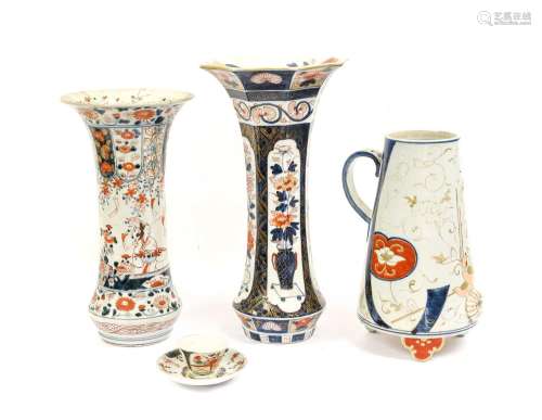 An Imari Porcelain Coffee Pot, Edo period, of conical form, ...