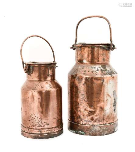 A Copper Milk Churn, late 19th/early 20th century, of tradit...