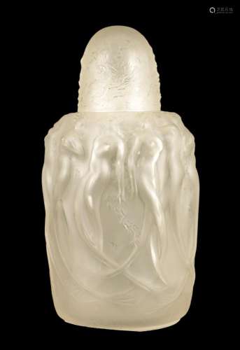 A RENE LALIQUE OPALESCENT 'SIRENES' BRULE PARFUMS FR...