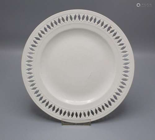 Durchbruchteller / A plate with open work, Meissen, Marcolin...