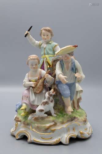 Figurengruppe 'Musizierende Kinder' / A figural group 'Child...