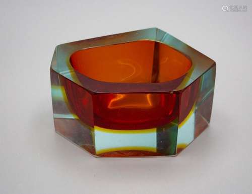 Aschenbecher / An ashtray, wohl Murano, 70/80er Jahre