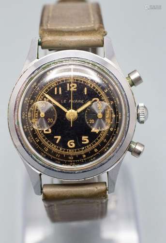 Chronograph, Le Phare, Swiss / Schweiz, um 1950