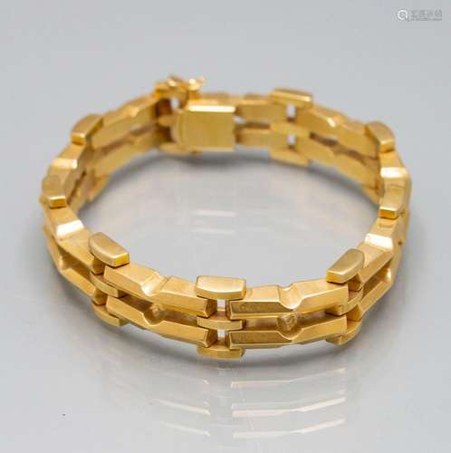 Goldarmband / A 14 ct gold bracelet