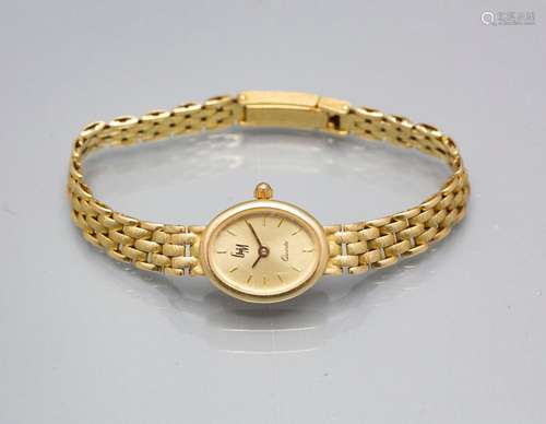 Damenarmbanduhr in Gold / A 14 ct gold ladies wristwatch