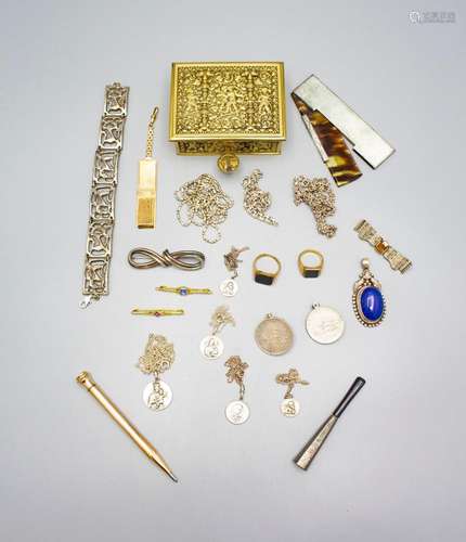 Konvolut Silberschmuck / A collection of silver jewellery