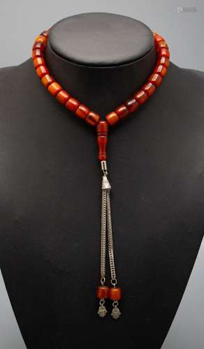 Gebetskette aus Bernstein / A prayer beads made of amber