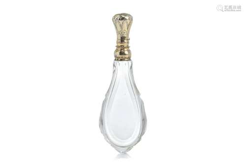 18th C DUTCH GLASS SCENT BOTTLE