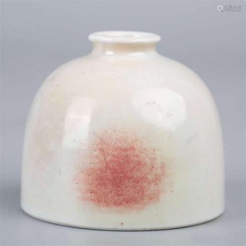 Ding Kiln glazed waterpot, taibai zun, 19th century