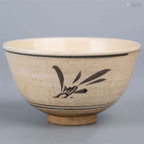 Jizhou ink print bowl 18th century
