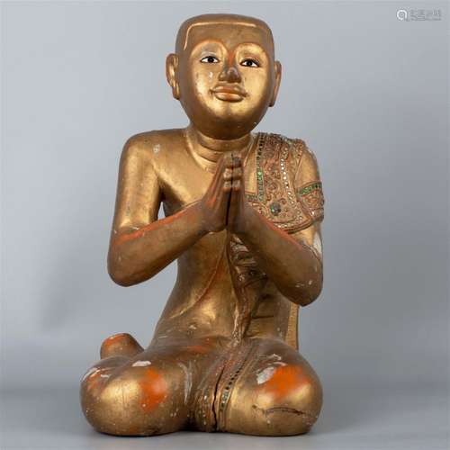 Buddha statue (with damage), 20th century