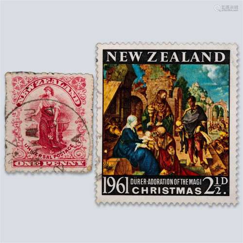 New Zealand stamp set