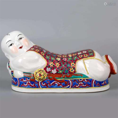 Ceramic Hai er zhen pillow, Republic of China