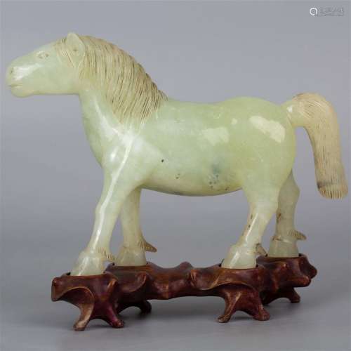 Jade horse 20th century