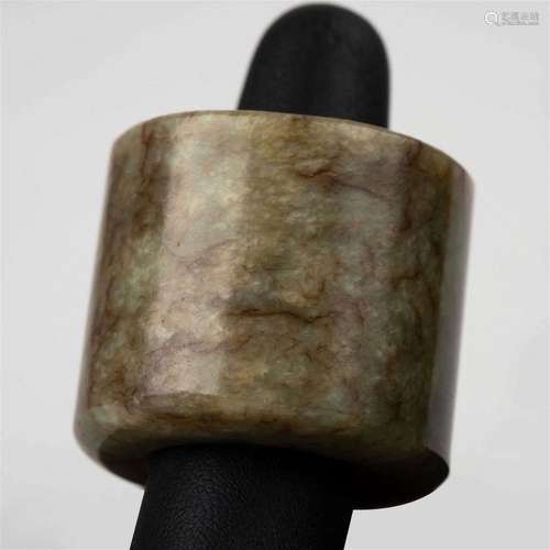 Jade ring, Late Qing Dynasty