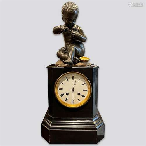 19TH CENTURY MADE IN FRANCE DECORATIVE CLOCK