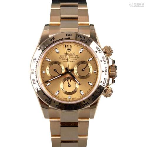 New never worn Rolex Cosmograph Daytona 116508 40mm 18K yell...