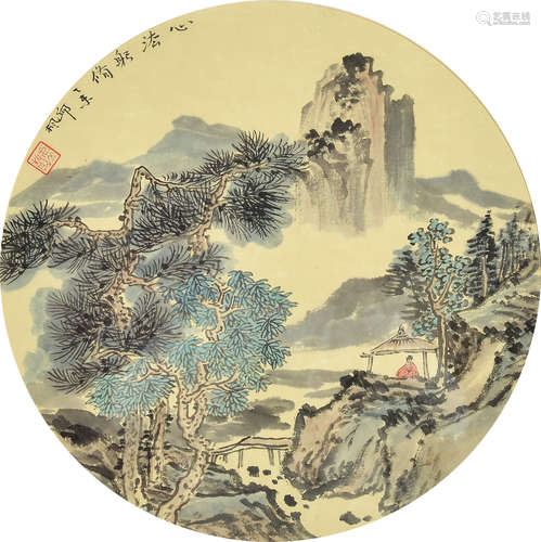 邱枫	 山水人物