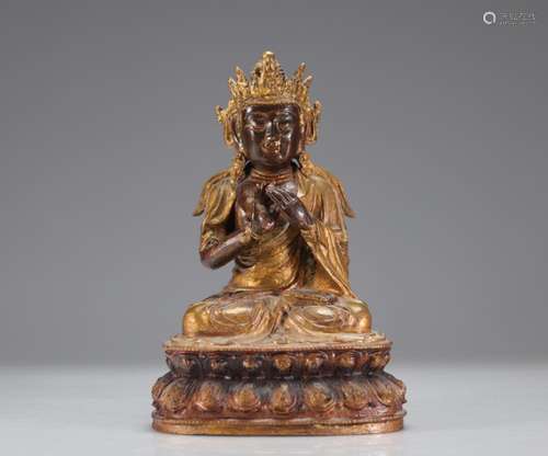 MING BRONZE BUDDHA