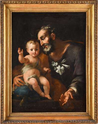 PIER FRANCESCO MOLA (1612-1666). In the manner of. ST JOSEPH...
