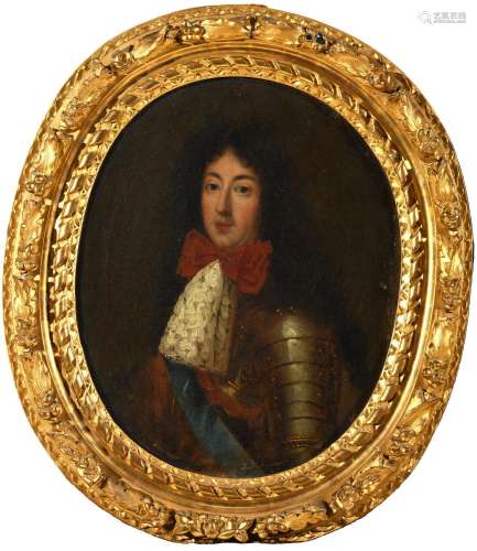PHILIPPE VIGNON (1638-1701). Follower of. PORTRAITS OF A NOB...