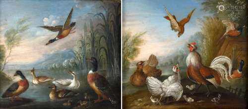 MARMADUKE CRADOCK (1660-1716). Attributed to. POULTRY AND DU...